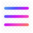 Burger Menu List Icon