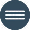 Menu Circle  Icon