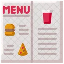 Comida Menu Restaurante Icono