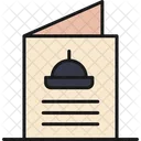 Cardapio De Comida Talheres Lista Icon