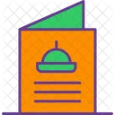 Cardapio De Comida Talheres Lista Icon