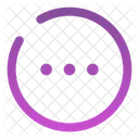 Menu Dots Circle Icon