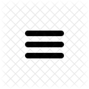 Menu Hamburger Menu Liste Icône