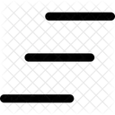 Interface Setting Menu Button Parallel Horizontal Lines Menu Navigation Staggered Three Hamburger Icon