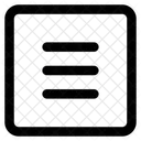 Interface Setting Menu Parallel Hamburger Square Navigation Parallel Hamburger Buttonmenu Square Icon