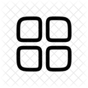 Menu Grid Layout Icon