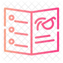Menu Print Product Icon