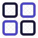 Menu Grid Square Icon