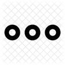 Menu More List Icon