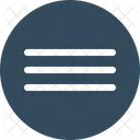 Bar Hamburger Menu Icon