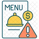Menu Price Restaurant Icon