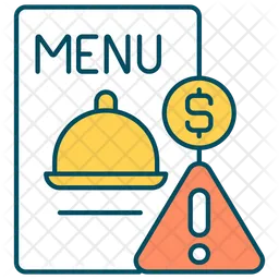 Menu prices  Icon