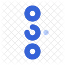 Puntos De Menu Verticales Icono