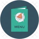 Menu Karte Buch Symbol