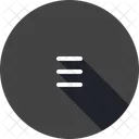 Menu Bar Linien Symbol