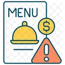 Menu Preise Restaurant Symbol