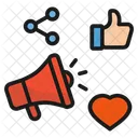 Marketing Publicidad Marketing Digital Icono