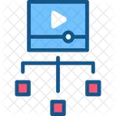 Marketing Viral Publicidad En Redes Sociales Marketing Televisivo Icono