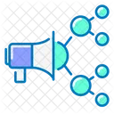 Marketing Viral Viral Mercadeo Icono