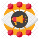 Marketing Viral Marketing Redes Sociales Icono