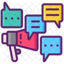 Marketing Viral Marketing Redes Sociales Icono