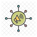 Marketing Viral Internet Marketing Icono