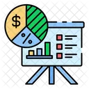 Mercado Analisis De Mercado Grafico Icon