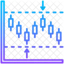 Mercado De Acoes Mercado Grafico Ícone
