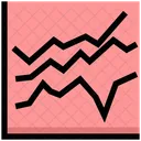 Mercado De Acoes Analise Grafico Ícone