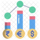 Mercado de ações  Ícone