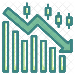 Mercado de ações  Ícone
