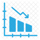 Mercado De Acoes Crise Economica Grafico Ícone