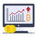 Mercado de bitcoins  Ícone