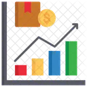 Mercado De Valores Grafico Tabla Icono