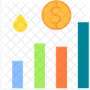 Mercado De Valores Del Petroleo Icono