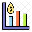 Petroleo Dinero Mercado Icono
