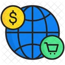 Mercado global  Icon