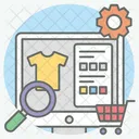 Mercancias Busqueda De Productos Compras En Linea Icono