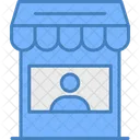 Merchant Seller Shopkeeper Icon
