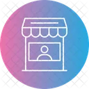 Merchant Seller Shopkeeper Icon