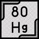 Mercurio Tabela Periodica Quimica Ícone
