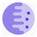 Mercury Planet Solar System Icon