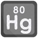 Mercury Periodic Table Chemists Icon