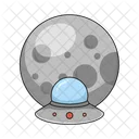 Mercury Planet Space Icon