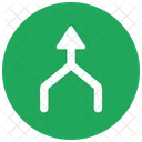 Merge Arrow Icon