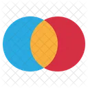 Merge Intersection Circle Icon