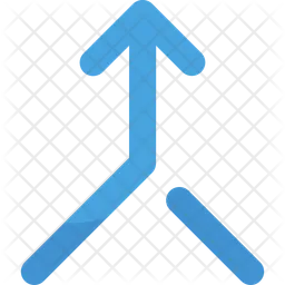 Merge arrow  Icon