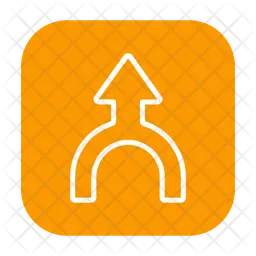 Merge Arrow  Icon