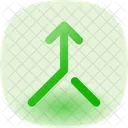 Merge Arrow Icon
