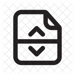 Merge Files Icon - Download in Line Style